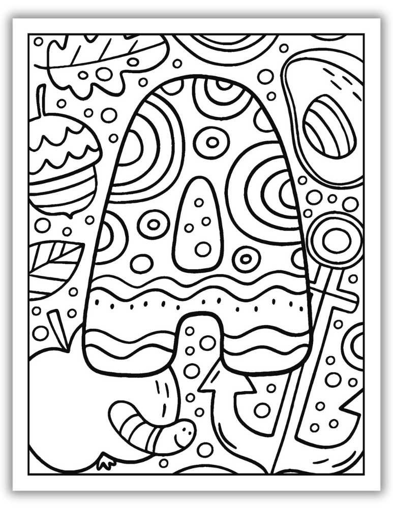 Printable Letter A Worksheet Complex Coloring Page