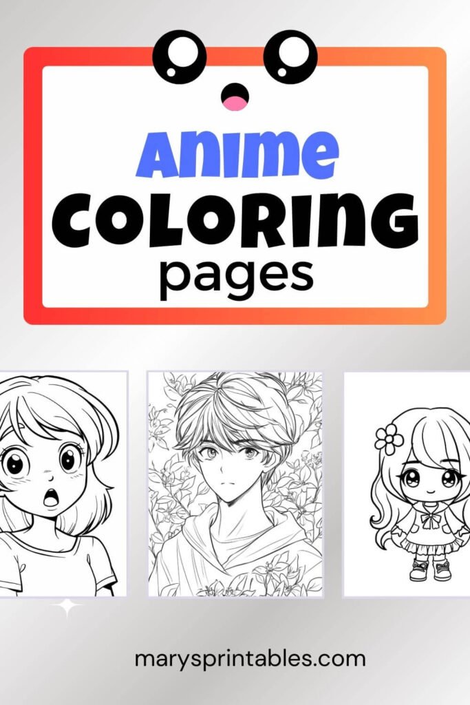 Anime Coloring Pages