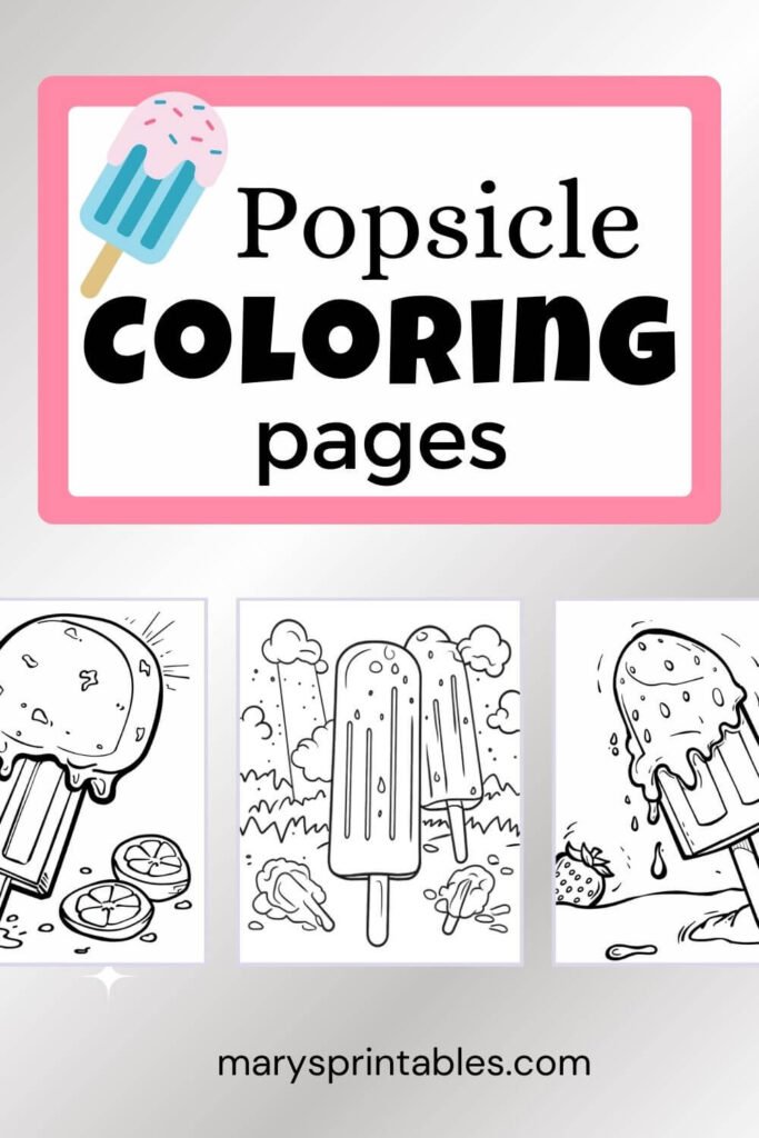 Featured Image of Posicle Coloring Pages Free Download