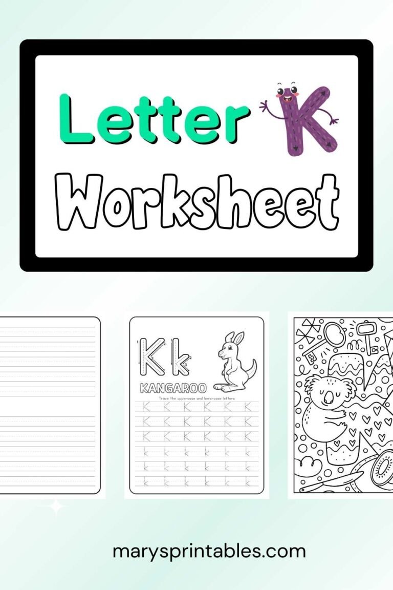 Free Printable Letter K Worksheets – Perfect for Early Learners