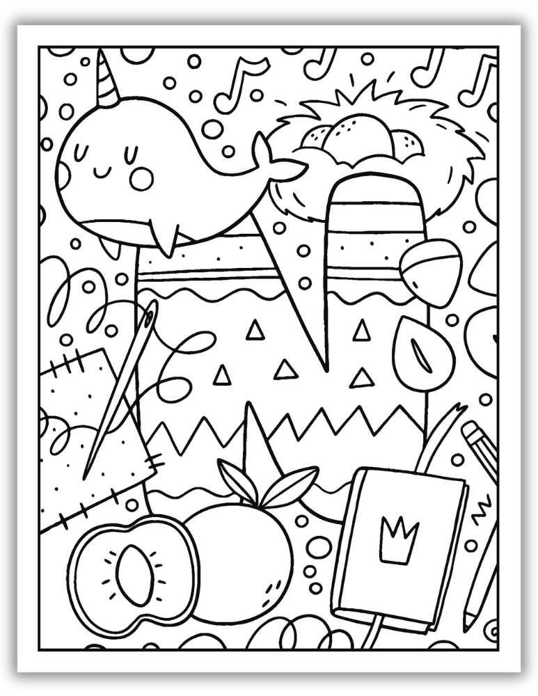 Printable Letter N Worksheet Complex Coloring Page