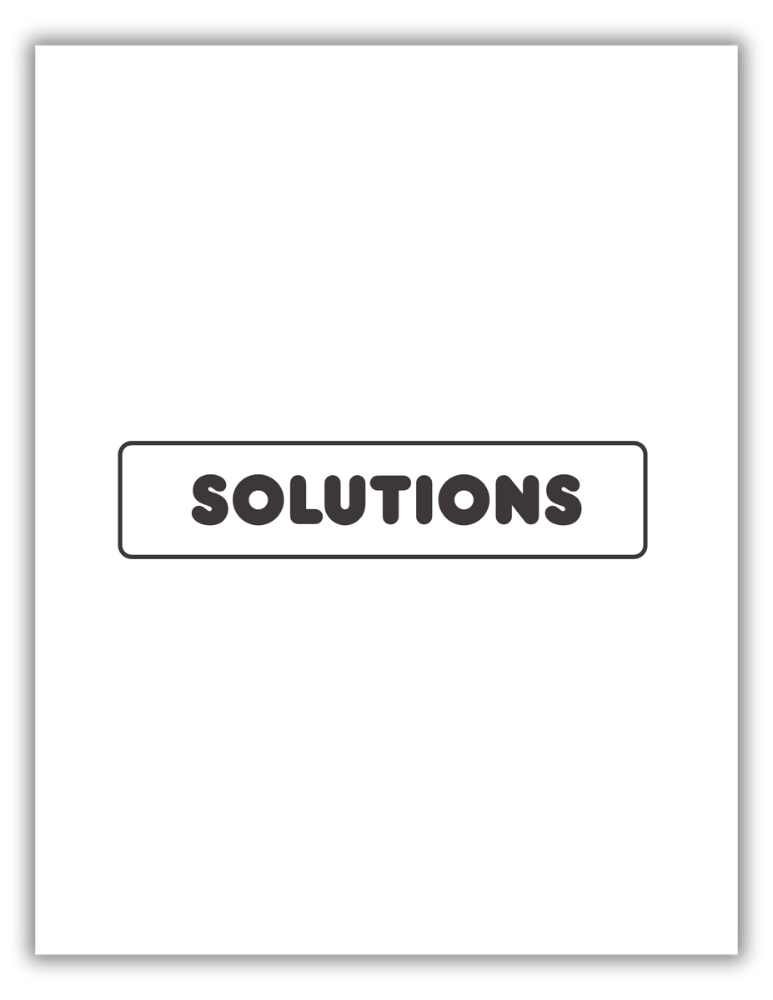 solutions of crossword puzzles