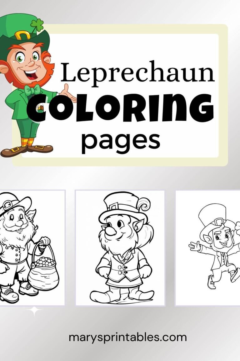 Leprechaun Coloring Page: A Fun Way to Spark Creativity