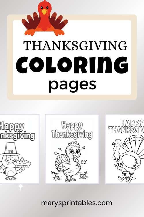 Fun and Easy Free Thanksgiving Printables – Cute Turkeys & More